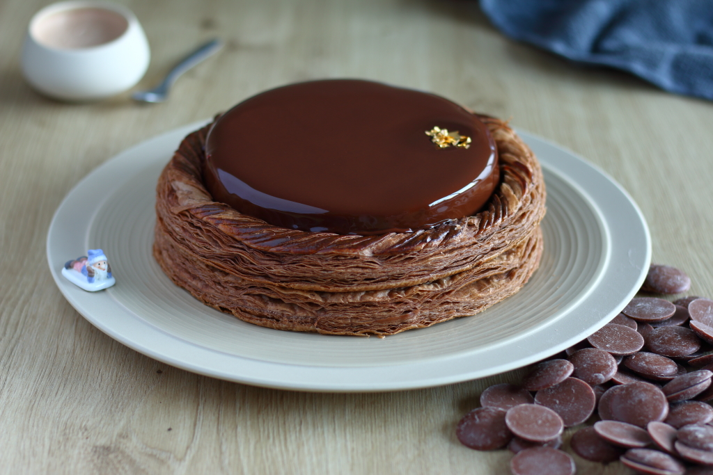 Entremet praliné, noisette et son croustillant - mille et une saveurs dans  ma cuisine